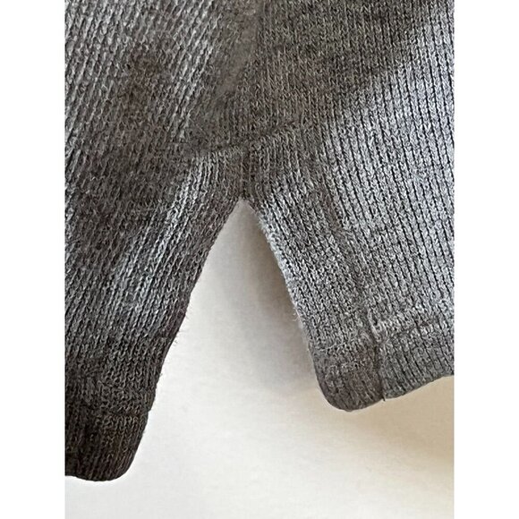 Ralph Lauren Polo Gray Pullover L Preppy Golf Classic Cotton 1/4 Zip Active - Picture 8 of 11